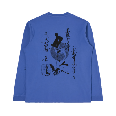 Goshuin III T-Shirt Long Sleeve Dazzling Blue